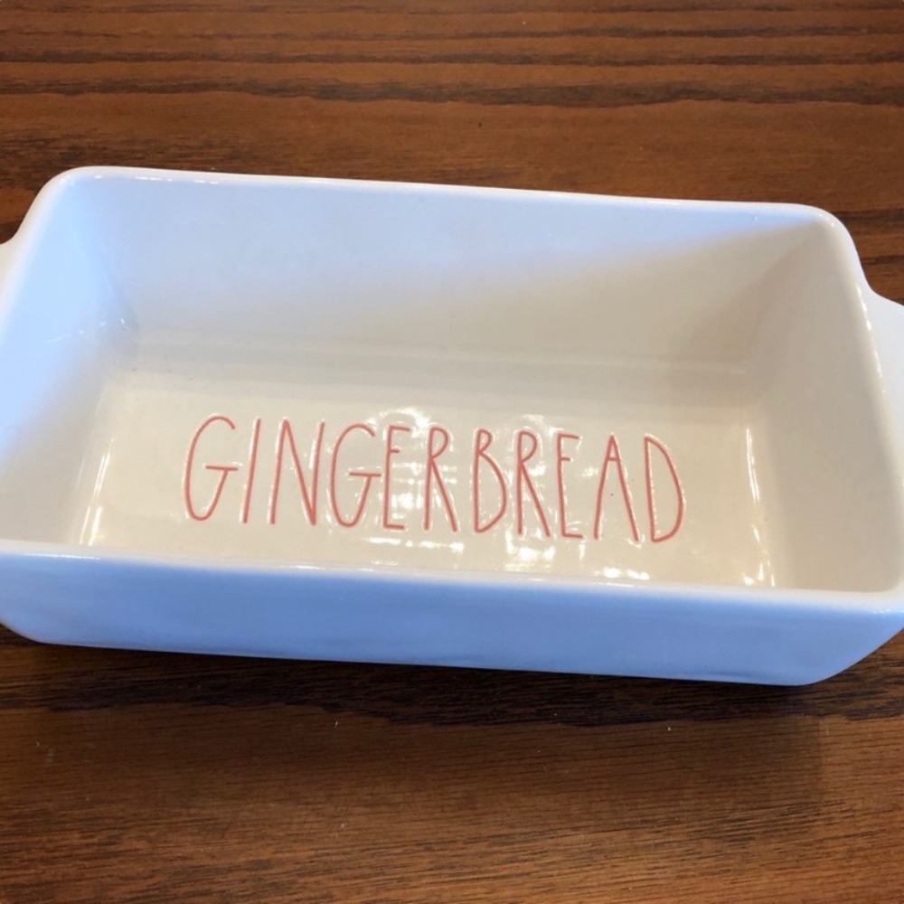 GINGERBREAD Christmas themed Rae Dunn